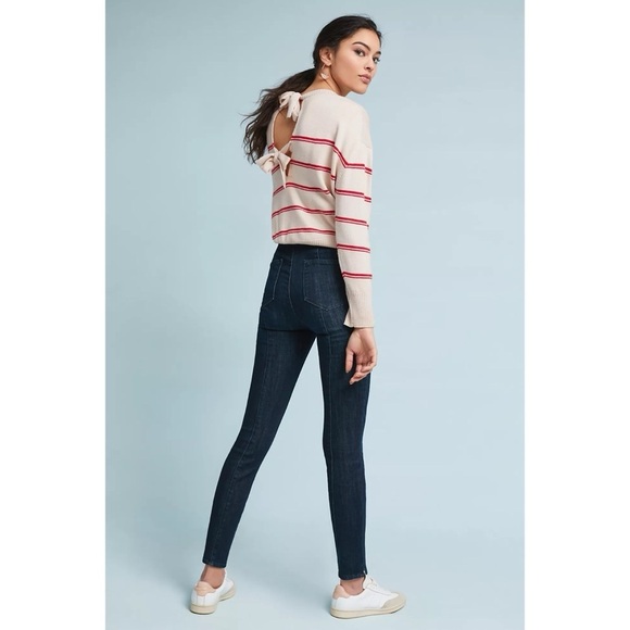 Anthropologie Pilcro High-Rise Ankle Denim Leggings - Picture 2 of 8